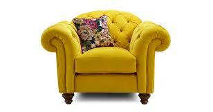 Target / furniture / living room furniture / chairs / yellow : Windsor Velvet Armchair Windsor Velvet Dfs