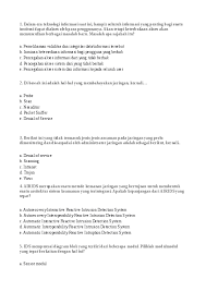 In accordance with the international security regulation, the following items are. Doc Soal Keamanan Jaringan Kelas Xii Tkj Lukman Khakim Academia Edu