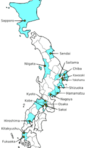 The list of provinces of japan changed over time. Ordinance Designed Cities English Mapsof Net