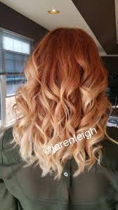 If you like red hair with blonde highlights, try this look. The 27 Hottest Red Ombre Hairstyles