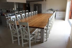16 18 20 Seater Massive Chunky Dining Table 442cm X 172cm 44mm Top 140mm Leg Ebay Large Dining Room Table Chunky Dining Table 12 Seater Dining Table
