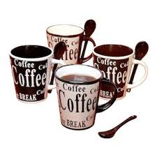 Mr Coffee Bareggio 8 Pc Coffee Mug Spoon Set Kohls In 2020 Mugs Mugs Set Coffee Set