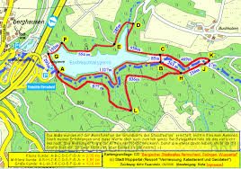 Von einigen gräben unter wasser. Eschbach Talsperre