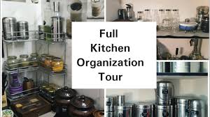 small indian kitchen organization tour