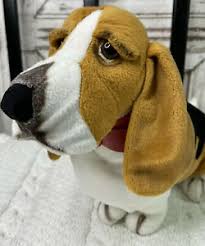 No puppies available at this time. Vintage Stuffins Basset Hound Puppy Dog Plush Stuffed Animal Toy 13 Red Collar Ebay