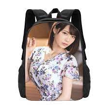 Amazon.co.jp: 鈴村あいり (2) メンズバックパック 学生バッグ ラップトップバックパック ビジネスバッグ 大容量 トラベルバッグ  収納バッグ カスタマイズ可能 : ファッション