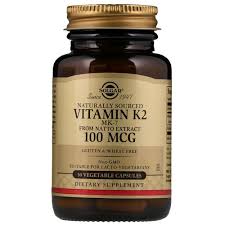 Only take a dosage higher than nrv if under supervision of a medical practitioner. Solgar Vitamin K Naturally Sourced K2