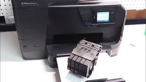 Create an hp account and register your printer. Hp Officejet Pro 8710 How To Remove Printhead Youtube