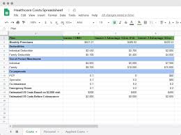 Just fill in the fields below and press calculate! How To Use A Spreadsheet To Compare Health Insurance Plans