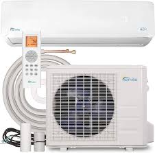 Most ductless mini split systems are installed by a professional because the refrigerant line must be cut and then charged. Amazon Com Senville Leto Series Mini Split Air Conditioner Heat Pump 24000 Btu 208 230v White Home Kitchen
