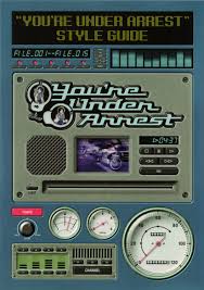 アニメ 逮捕しちゃうぞ 海外向けスタイルガイド表紙 a4サイズ15枚 ページデザイン タイトルロゴ制作全て 1998年頃 breitling watch breitling jukebox