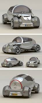 Eco Gentleman Ecogentleman Voiture Futuriste Voiture Citroen 2cv Citroen