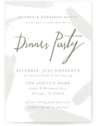 Unique party invitations from independent artists. Dinner Party Online Invitations Minted