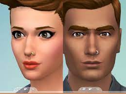 Mod The Sims Nose Ring By Snaitf Sims 4 Downloads Sims 4 Piercings Sims Sims 4