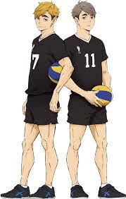 haikyuu haikyuu haikyu miyabrothers miyatwins osamumiya miyaosamu atsumumiya miyaatsumu inarizaki inarizakihigh an miya atsumu anime boy haikyu