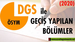 Bu sene hala iş bulamadığım için yine erteletmek istiyorum ama daha geçen senekine cevap gelmediği için ne yapacağım bilemedim. 2020 Dgs Ile Gecis Yapilan Bolumler Hangileri Onlisans Lisans Dgs Gecis Bolumleri Ucretli Ogretmenlik Ve Egitim Haberleri Ucretliogretmenlik Net