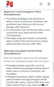 Maybe you would like to learn more about one of these? 50gb Kuota Telkomsel Murah Jasa Pendaftaran Paket Society Komunitas Shopee Indonesia