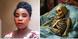 MIRACLE SEEKERS BE CAREFUL!!! Zambian, a Lusaka resident woman Sylvia  Mutoba Kalaba who was found with a skeleton of her husband (George Kalaba)  has vehemently denied killing him. She said her husband
