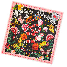 Under the creative direction of @alessandro_michele gucci is redefined as a luxury brand with a contemporary approach to fashion. Gucci Scarves Chiffon Silk Scarves Gucci New Collection Genuine Gucci Scarf Gucci Garden L Aveugle Par Amour Print Lightweight Modal X2f Silk X2f Cashm