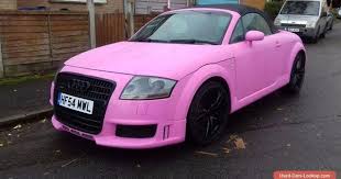 2005 Audi Tt 3 2 V6 Auto Convertible 250bhp Modified Pink Long Mot Audi Tt Forsale Unitedkingdom Audi Tt Audi Convertible