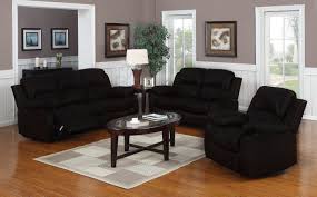 Classic Oversize And Overstuffed Real Leather Sofa Loveseat And Single Chair Recliners Bla Living Room Recliner Living Room Leather Leather Living Room Set