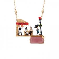 Les Nereides Paris Mon Amour Cafe In Montmartre Necklace Designer Jewellery Les Nereides Kawaii Accessories Jewelry Projects