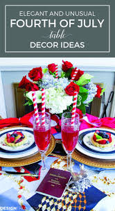Patriotic Decorations Elegant Fourth Of July Table Decor Ideas Patriotic Decorations Table Decorations Fourth Of July