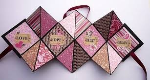 Olive green and tan polished vintage general father's day folded card. Paper Folding Card Making Novocom Top