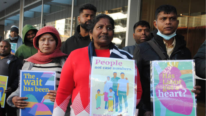 Albanese's Destroying 10,000 Refugees' Lives, Says Encampment for Permanent Visas' Aran Mylvaganam