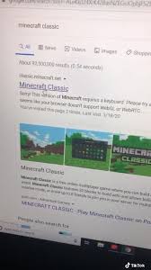 Minecraft classic runs on an internet browser, so anyone can play the game. Pin By Tsukumogami On Tiktoks Video Fun Facts Iphone Hacks Things To Know