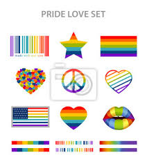 The most comprehensive image search on the web. Lgbt Symbole Gesetzt Regenbogenfarben Flaggen Herzen Frieden Leinwandbilder Bilder Bisexuell Transsexuelle Homosexualitat Myloview De