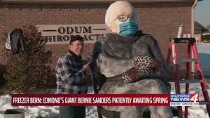 Edmonds station is a train station serving the city of edmonds, washington, in the united states. Giant Bernie Sanders Snowman Sculpted In Edmond Kfor Com Oklahoma City