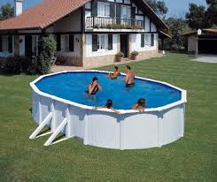 Stahlwandpool Schwimmbad 500x375cm Gardendesign Gardenideas Garten Gartengestaltung Pool Schwimmbecken Poolabdeckung Pool Swimming Pool