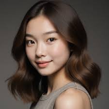 big hazel doe eyes and a curvy figure Prompts