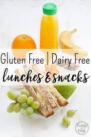 Gluten Free And Dairy Free Recipes For Lunch And Snack Ideas Dairy Free Snacks Dairy Free Recipes For Lunch Dairy Free Lunch