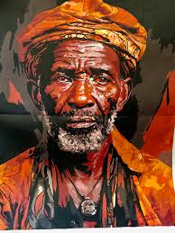 Large paint by numbers artwork