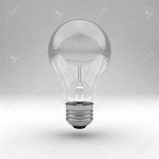 Single Clear Light Bulb Stock Photo Picture And Royalty Free Image Image 9624993