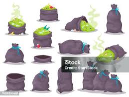 Smelly Garbage Bag Stock Illustrations ...