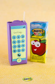 Make This Adorable Play Phone For Your Toddlers Grab A Juice Box And Your Favorite Colored Construction Paper For This Fun Kid S Craft