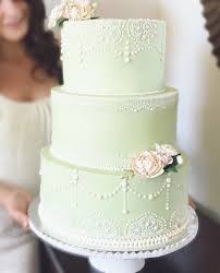 Elegant Mint Green Wedding Cake Green Wedding Cake Mint Green Wedding Cake Wedding Mint Green