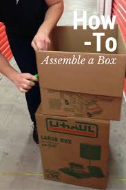 Putting Together A Moving Box Seems Like An Easy Task But Did You Know There Is A Right Way To Put Together A U Haul Bo Moving Boxes Moving A Piano Moving