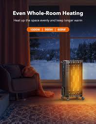 Rugs and tick carpets have a similar impact on the home. Space Heater 005 1500w Oil Filled Radiator Heaters With 3 Heating Mode Taotronics