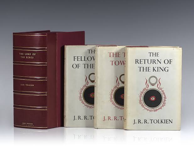 The Lord Of The Rings J.R.R. Tolkien First Editions