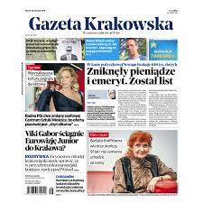 The gazeta krakowska, (full title polska gazeta krakowska) is the largest regional daily newspaper in kraków, poland, published five times a week in that city. Eprasa Gazeta Krakowska 275 2019 W Sklepie Taniaksiazka Pl