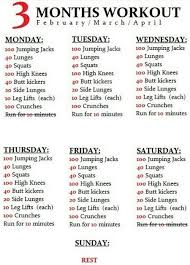 Pin By Kelly Love On I M Workin On My Fitness Month Workout Easy At Home Workouts At Home Workout Plan