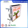 Outdoor Solar Panels Lightbox from www.luzleddisplays.com