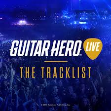 Cristen conger standing in front a television screen with your plastic axe str. Guitar Hero Live Playlist Playlist By Guitarhero Spotify