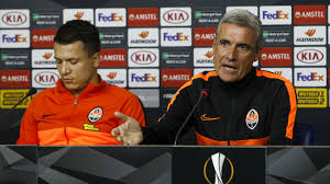 Escalação, fotos, vídeos e lances da partida. Luis Castro Shakhtar Benfica Europa Legue Sl Benfica