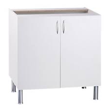 Nuevos muebles de cocina ikea: Mueble Bajo Basic Blanco 2 Puertas Fabricado En Aglomerado 80 X 70 Cm Leroy Merlin