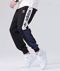 2019 Autumn Sports Pants For Mens Brand Track Pants Joggers With Tags 3 Leaves Men Sweatpants Drawstring Stretchy Joggers Clothes Wholesale From